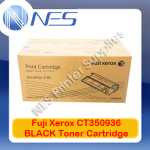 Fuji Xerox Genuine CT350936 BLACK Toner Cartridge for Xerox DocuPrint 3105 (15K)